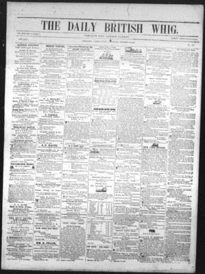 Daily British Whig (1850), 22 Oct 1853