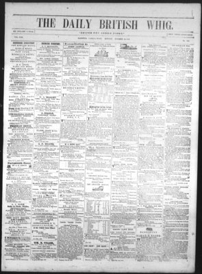 Daily British Whig (1850), 24 Oct 1853