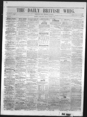 Daily British Whig (1850), 28 Oct 1853