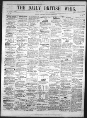 Daily British Whig (1850), 29 Oct 1853