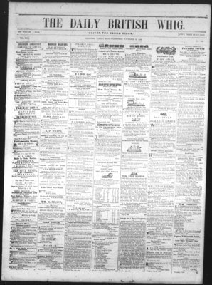 Daily British Whig (1850), 16 Nov 1853