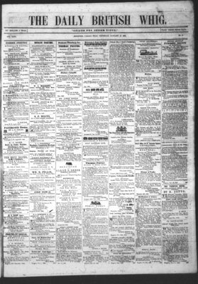 Daily British Whig (1850), 12 Jan 1854