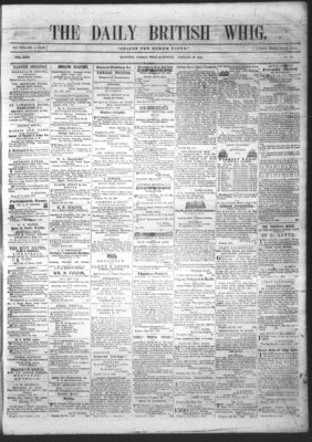 Daily British Whig (1850), 28 Jan 1854