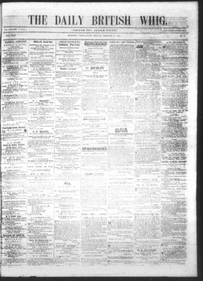 Daily British Whig (1850), 27 Feb 1854