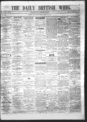 Daily British Whig (1850), 28 Feb 1854