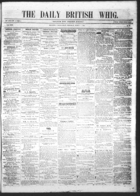 Daily British Whig (1850), 1 Mar 1854