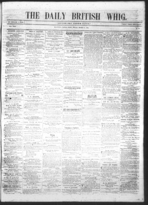 Daily British Whig (1850), 3 Mar 1854