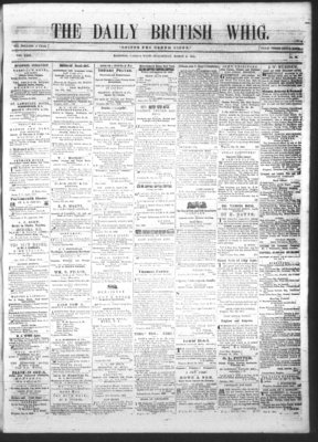 Daily British Whig (1850), 8 Mar 1854