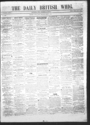 Daily British Whig (1850), 9 Mar 1854