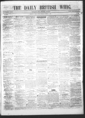 Daily British Whig (1850), 11 Mar 1854