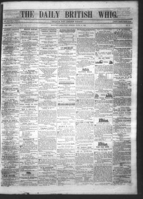 Daily British Whig (1850), 21 Mar 1854