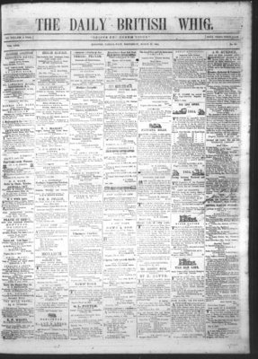 Daily British Whig (1850), 22 Mar 1854