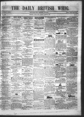 Daily British Whig (1850), 28 Mar 1854