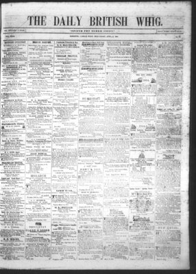 Daily British Whig (1850), 5 Apr 1854