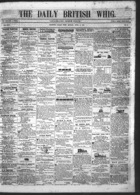 Daily British Whig (1850), 10 Apr 1854