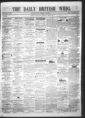 Daily British Whig (1850), 19 Apr 1854