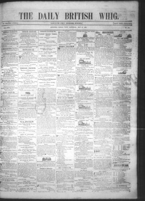 Daily British Whig (1850), 27 May 1854