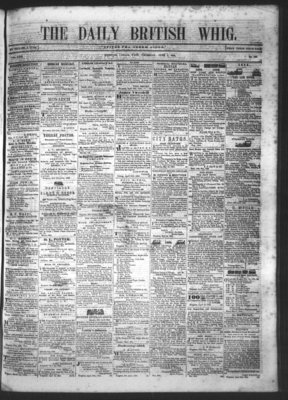 Daily British Whig (1850), 1 Jun 1854