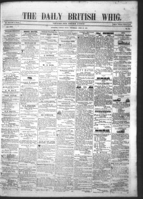 Daily British Whig (1850), 29 Jun 1854