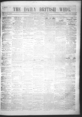 Daily British Whig (1850), 19 Sep 1854