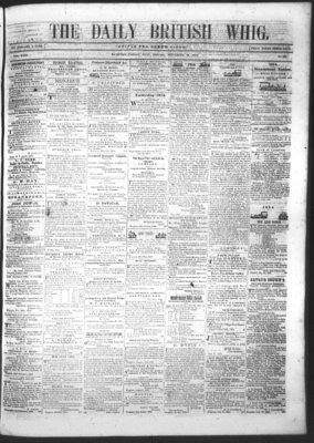 Daily British Whig (1850), 25 Sep 1854