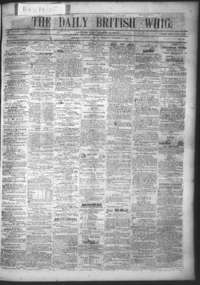 Daily British Whig (1850), 5 Oct 1854