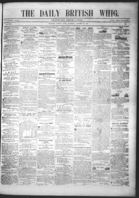 Daily British Whig (1850), 21 Oct 1854