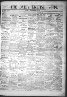 Daily British Whig (1850), 23 Oct 1854