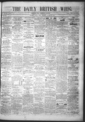 Daily British Whig (1850), 26 Oct 1854