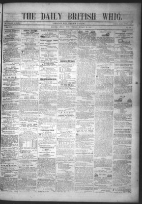 Daily British Whig (1850), 31 Oct 1854