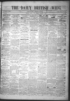 Daily British Whig (1850), 7 Nov 1854