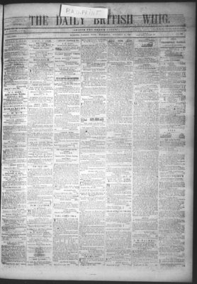 Daily British Whig (1850), 8 Nov 1854