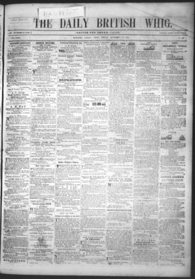 Daily British Whig (1850), 10 Nov 1854