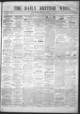 Daily British Whig (1850), 15 Nov 1854