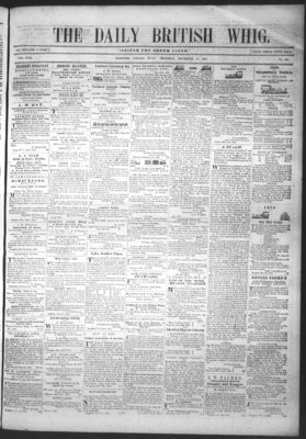 Daily British Whig (1850), 16 Nov 1854