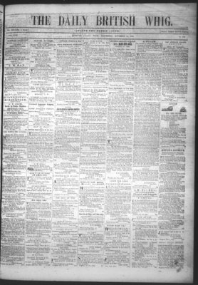 Daily British Whig (1850), 22 Nov 1854