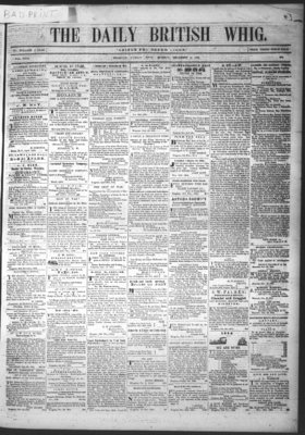 Daily British Whig (1850), 4 Dec 1854