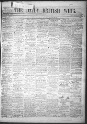 Daily British Whig (1850), 5 Dec 1854