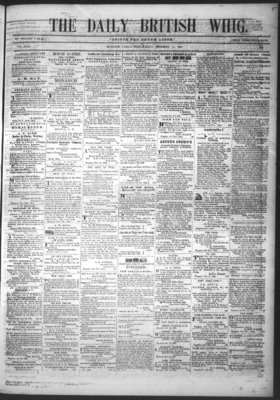 Daily British Whig (1850), 11 Dec 1854