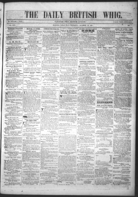 Daily British Whig (1850), 13 Dec 1854