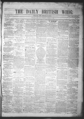 Daily British Whig (1850), 3 Jan 1855