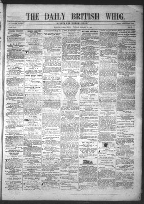 Daily British Whig (1850), 8 Jan 1855