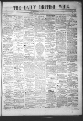 Daily British Whig (1850), 13 Jan 1855