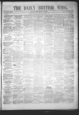 Daily British Whig (1850), 15 Jan 1855