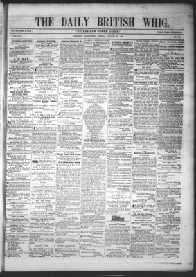 Daily British Whig (1850), 22 Jan 1855