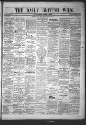 Daily British Whig (1850), 23 Jan 1855