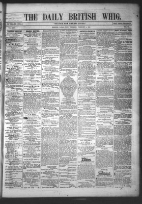 Daily British Whig (1850), 1 Feb 1855