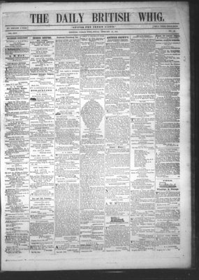 Daily British Whig (1850), 16 Feb 1855