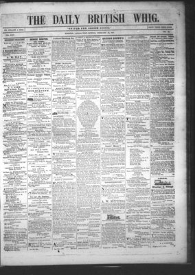 Daily British Whig (1850), 19 Feb 1855