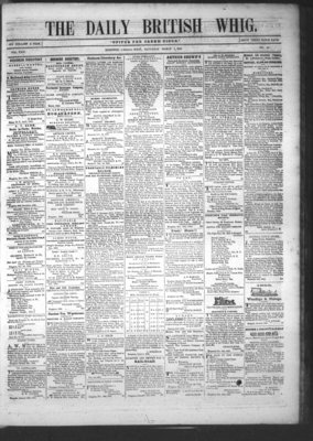 Daily British Whig (1850), 3 Mar 1855